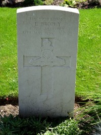 Klagenfurt War Cemetery - Brophy, Edward